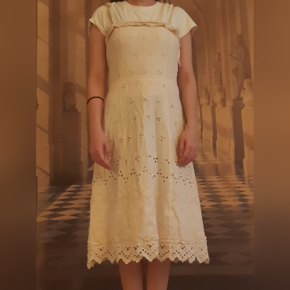 White dress